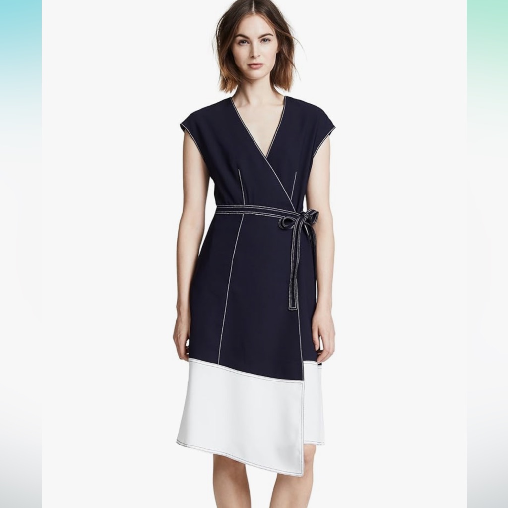 Joie Mahesa Short Sleeve Wrap Dress